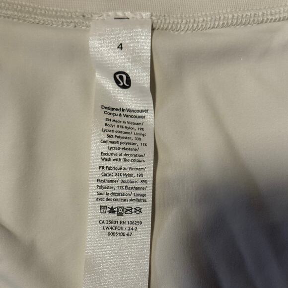 NWT Lululemon Define Jacket Nulu MD Size 4 Bone ๐ค Sold Out & Stretchy Fit - Picture 6 of 7